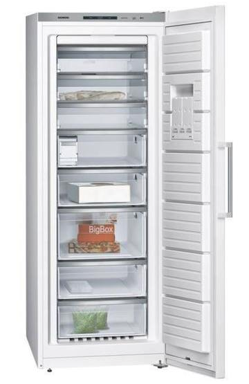 Grand congelateur armoire vertical grande capacite refrigerant (volume :  580 litres, puissance : 492 watts, porte a double vitrage